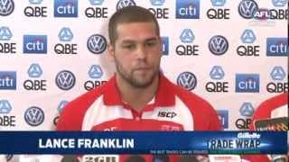 Sydney Swans unveil Lance Franklin - AFL