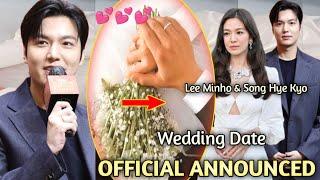 Congratulations! Lee Min ho Announced Getting Married To Song Hye Kyo On 12th 2024