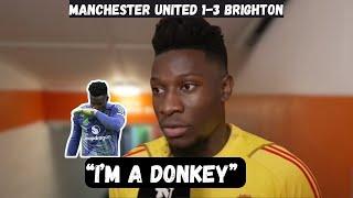 “I miss Erik Ten Hag” - Andre Onana Post Match Interview - Manchester United 1-3 Brighton