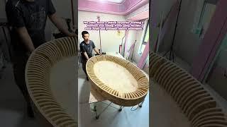 Ceiling Sorcery: Watch This Craftsman Bend Wood Into Perfect Oval Masterpieces!