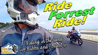 Motorcycle Adventure in the Deep South - Exploring South AL, MS & LA - The Land of Forrest P. 2 of 3