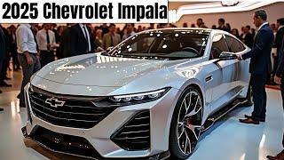 The All-New 2025 Chevrolet Impala Officially Revealed: A Modern Icon Reborn!