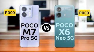 Poco M7 Pro 5G vs Poco X6 Neo 5G