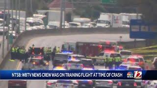 WBTV News helicopter was on training flight before deadly crash in Charlotte, NTSB report reveals