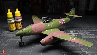 Painting Late-War Luftwaffe Camo | Scale Model Aircraft Tutorial