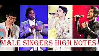 Male Singers - Best High Notes!!