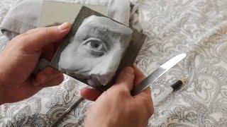 Sculpting The Eye In Clay In 1hr