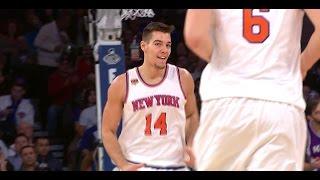 Willy Hernangomez Displays Beautiful Up and Under Move vs Kings | 12.04.16