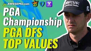 2022 PGA Championship Top 5 PGA DFS Value Picks | DraftKings, FanDuel Fantasy Golf Picks