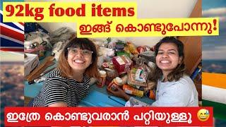 നാട്ടീന്ന് കൊണ്ട് വന്ന പെട്ടി പൊട്ടിക്കാം!! What’s in our luggage?! കുറേ കുറേ കൊണ്ടുവന്നു !