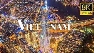 Cities of Vietnam  in 8K ULTRA HD 60 FPS Drone Video