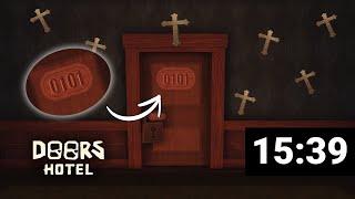 I FOUND 101 DOOR ! │ DOORS WORLD RECORD SPEEDRUN *15:39* RTX