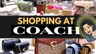 ️️️SHOPPING AT COACH ️️️ What's NEW at Coach? Coach Addicts Coach Handbags