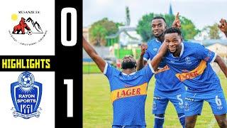 REBA IGITEGO CYIZA: MUSANZE FC 0-1 RAYON SPORTS || EXTENDED HIGHLIGHTS AT UBWOROHERANE STADIUM