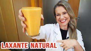 PODEROSO LAXANTE NATURAL para BARRIGA INCHADA e INTESTINO PRESO