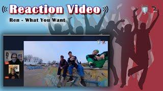 Tazzz N Philly | Ren - What You Want [Reaction Video]. #ren #whatyouwant  #fyp #hiren