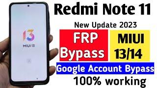 Redmi Note 11 Frp Bypass MIUI 13 | Redmi Note 11 Frp Bypass 2023 | Redmi Note 11 Google Lock Remove