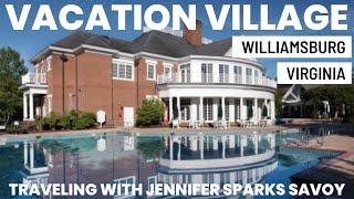 Vacation Village Williamsburg Virginia 2 bedroom resort tour. Interval international