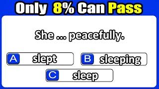 Irregular Verb Quiz: CAN YOU SCORE 23/23? #challenge 3