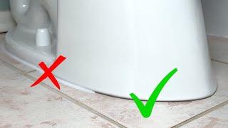 The Invisible Toilet Caulking Secret that Beats the Pros Every Time!