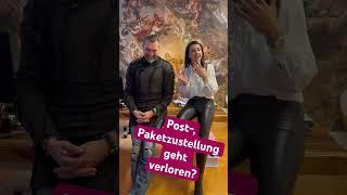 Eine #zustellung geht verloren? Was tun, wer haftet? #post #postzustellung #paket #paketdienst