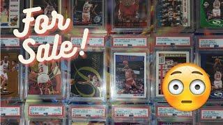 SELLING MY ENTIRE MICHAEL JORDAN PSA CARD COLLECTION 