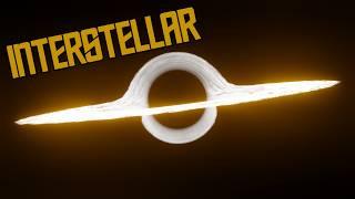 interstellar 1 Hour loop Black Hole Screen