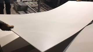 Through white color Polished surface fiber cement board