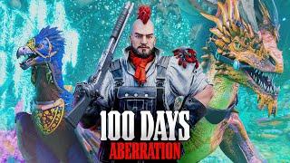 I Spent 100 Days In Ark Survival Ascended - Aberration