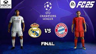 FC 25 - Real Madrid vs Bayern Munich Ft. Bellingham, Musiala | Champions League Final | Xbox Series