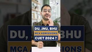 CUET-PG MCA Entrance Exam Syllabus! MCA Course Admissions 2024! #shorts #mca #cuet #cuetpg #viral