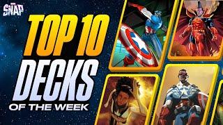 TOP 10 BEST DECKS IN MARVEL SNAP | Weekly Marvel Snap Meta Report #118