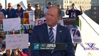 Lance Leipold previews Kansas vs. TCU | College GameDay