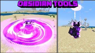 Obsidian Tools DLC For Minecraft PE/Bedrock 1.21