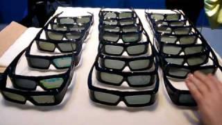 Panasonic 3D HD LCD Shutter Glasses (at CES 2009)