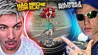 IRRITANDO UM  ZE DR0GUINHA NO FREE FIRE !!! ( quase tente n ri )