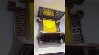 Mẫu bàn thờ treo dành cho chung cư bán chạy tại Bàn Thờ Đẹp 360 #xuhuong #noithat #bantho