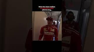 Kimi Raikkonen sent Max Verstappen off the podium in Formula 1