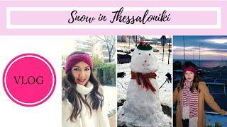 VLOG: Snow in Thessaloniki 2019-Χιόνια στη Θεσσαλονίκη #Thessaloniki |Olga-Maria Riante