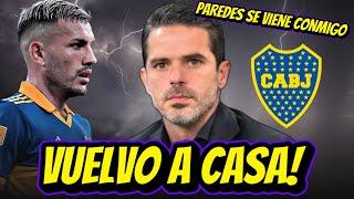 LOCURA por la LLEGADA de FERNANDO GAGO al pais ► LLAMO a PAREDES para que LLEGUE a BOCA JUNIORS 