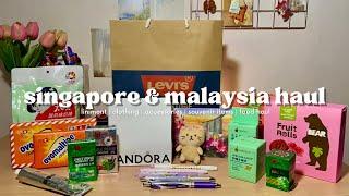 what I got in Singapore & Malaysia 