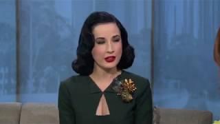 Dita Von Teese Discusses New Year's Eve Gala Show on Good Day LA | December 19th, 2017