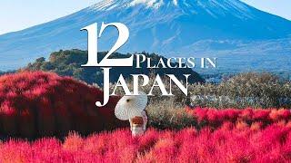 12 Most Beautiful Places to Visit in Japan 2025  | First Time Japan Travel