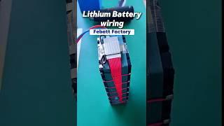 Design Your OWN Lithium Battery Wiring Harness! (Easy Tutorial)#febatt #diy #shorts