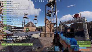 #rust Warbandits 5x 4K 60FPS Live Stream Part 2