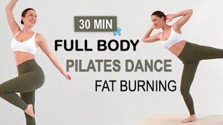 30 MIN FULL BODY PILATES DANCE WORKOUT | Fat Burning + Muscle Toning | No Repeat, No Jumping