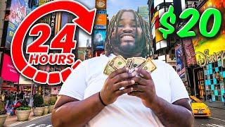 Surviving 24hours in NYC with $20!