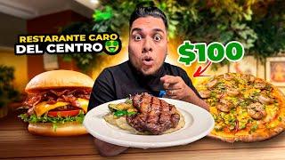 VISITANDO un RESTAURANTE CARO del CENTRO de SAN SALVADOR *¿vale la pena?*