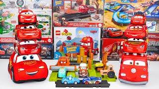 Disney Pixar Cars Unboxing Review | Lightning McQueen | Mattel Disney Pixar Cars Glow Racers Playset