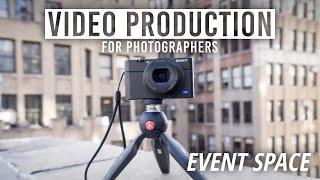 Beginner Video for Photographers with Tony Gale | B&H Event Space